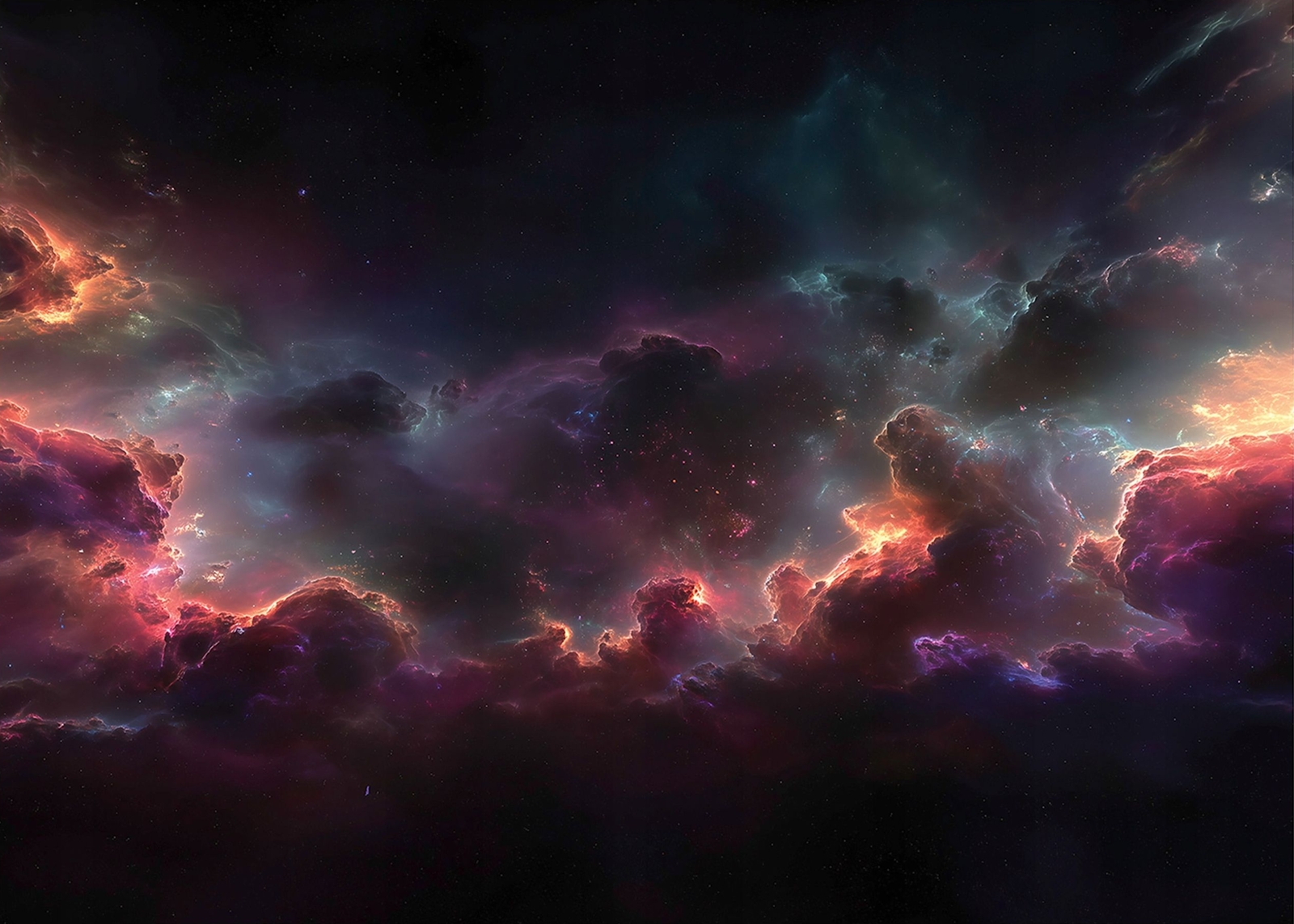 Флис Фототапет Космос (за стени или таван)